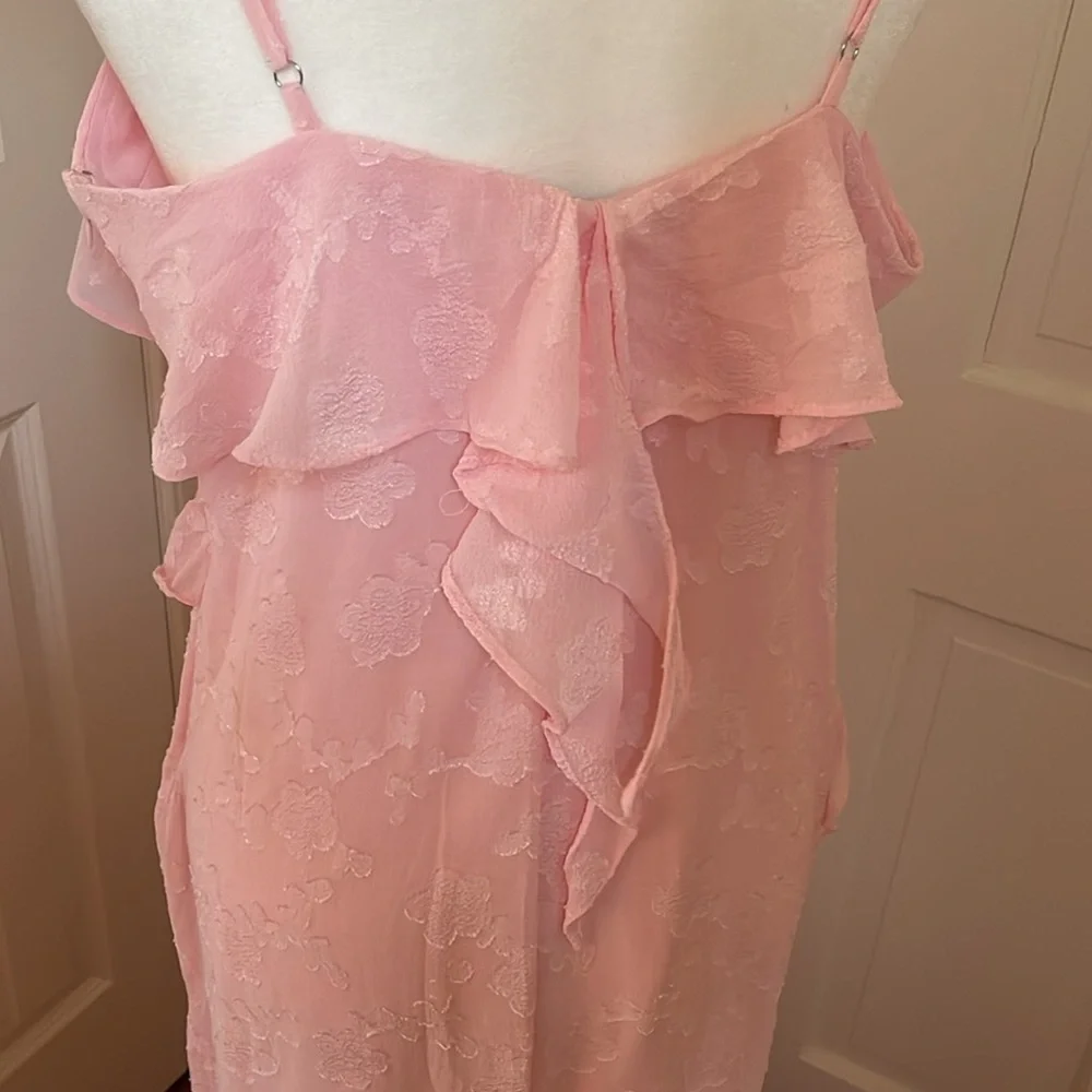 Pink Ruffle Midi Dress from wild fable - Picture 9 of 16